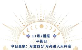 Ezoey徐佩玲每日星座运势2021年11月2日